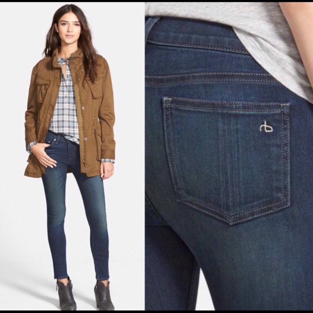 Rag & Bone Jeans Skinny Denim Saxby 29 x 31